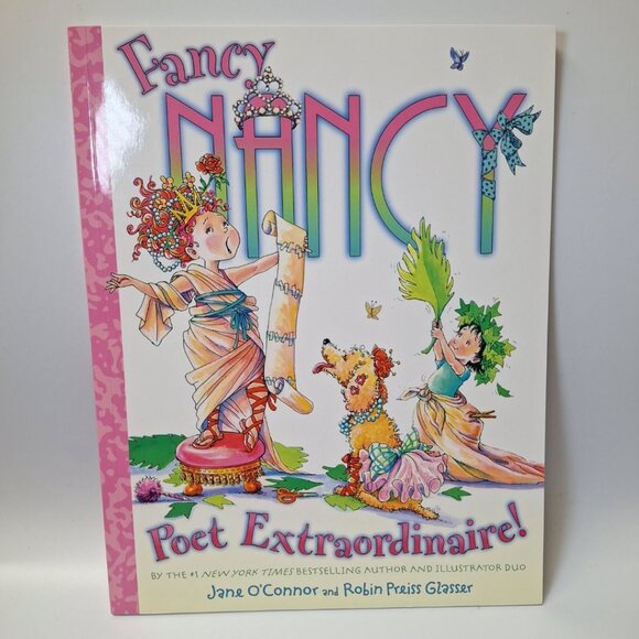 Fancy Nancy Book Set Handle Case Four Set Wonderful World Girl Kids Children Art - Picture 7 of 9